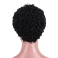 thumbnail image 1 of Mujeres afroamericanas Afro cabello corto negro pelucas Zulema Las mujeres pelucas de cabello humano, 1 of 8