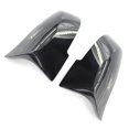 thumbnail image 2 of Rearview Mirror Shells Side Wing Mirror Cover Bright Black Pair Replacement For F32 F30 F31 F33 F36, 2 of 7