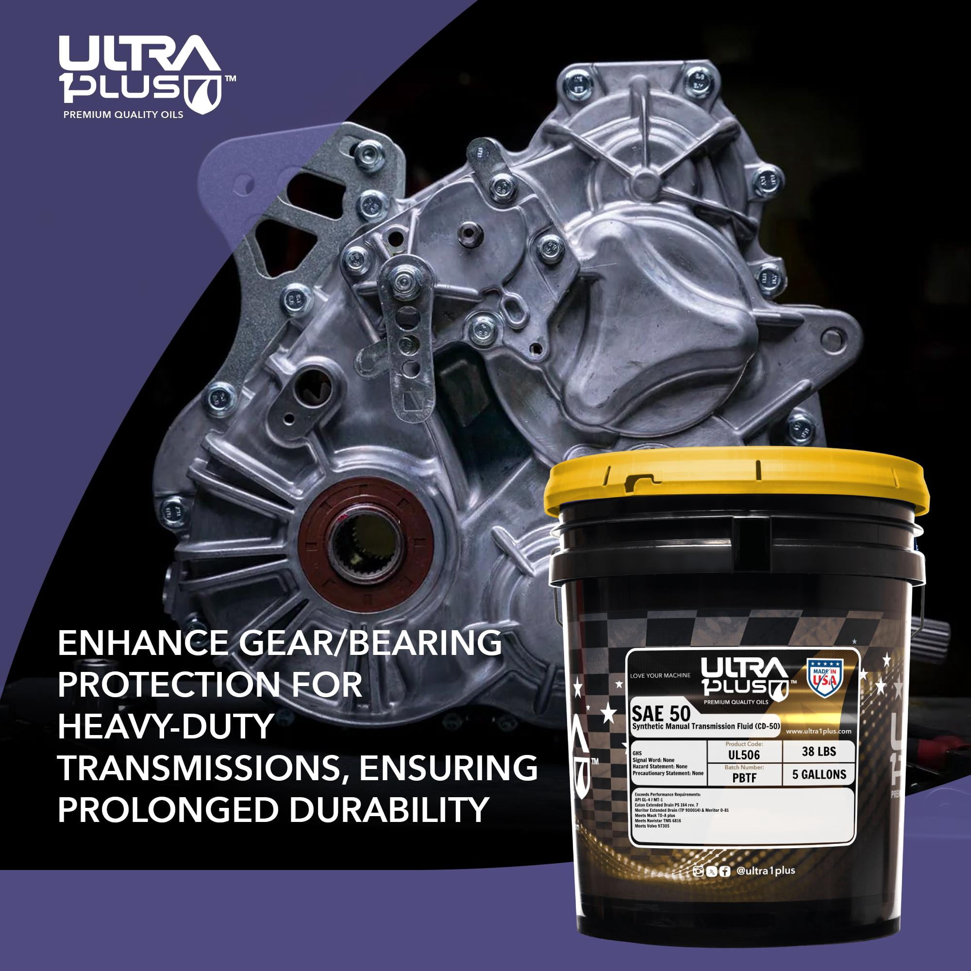 Ultra1Plus SAE 50 Full Synthetic Manual Transmission Fluid (CD-50)