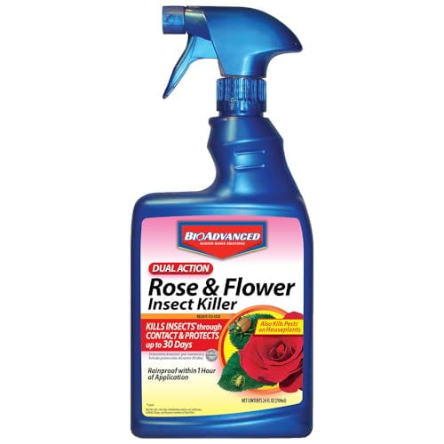 BioAdvanced Dual Action Rose & Flower Insect Killer, Ready-to-Use, 24 oz