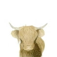 thumbnail image 2 of Price, Lucille 12x14 Black Ornate Wood Framed with Double Matting Museum Art Print Titled - Highland Cattle, 2 of 4