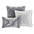 thumbnail image 4 of Madison Park Vienna 6 Piece Printed Duvet Set, King, Slate, 4 of 5