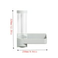 thumbnail image 3 of PPgejGEK Transparent Automatic Cup Dispenser with Storage Shelf, No Drill Installation, for Paper and Plastic Cups, Kitchen/Office, 3 of 9
