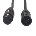 thumbnail image 4 of ruzhgo 5 Pin to 3 Pin XLR Audio Cable Adapting Cord Professional Camera Data Transmission Male to Female Adapter Connect Accessory 0.3 meter 0.3 meter, 4 of 6