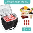 thumbnail image 5 of Tirrinia Large Insulated Cooler Bag for Men Women, Leakproof Thermal Lunch Bag Work School, Soft Lunch Cooler Tote with Shoulder Strap,24 Can Capacity, 5 of 8