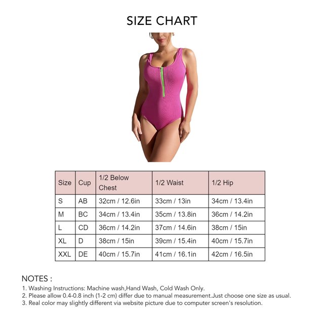 Traje De Baño De Una Pieza Sin Mangas, Traje De Baño De Una Pieza Con Cremallera Delgada Moda De Color Puro Agradable Para La Piel Para Fiesta