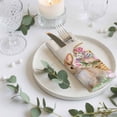 thumbnail image 3 of Cloth Napkins Set of 6 - 20x20 Inches, Easter Bunny Washable Reusable Table Napkins, Spring Easter Eggs Floral Burlap Rustic Soft & Absortbent Dining Napkin for Party Wedding Hotel Restaurant, 3 of 8