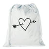 Valentine's Day Bags, Mini Drawstring Cinch Backpacks, Valentines Day Gift Bags