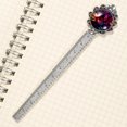 thumbnail image 3 of Tropical plants Silver Lace-Edged Bookmark - Reading Accessory for Book Lovers, 3 of 5