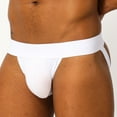 thumbnail image 1 of Vedolay Men's Briefs Men Underwear Open Hole Briefs Low Rise Briefs Close Fitting Comfortable,White M, 1 of 4