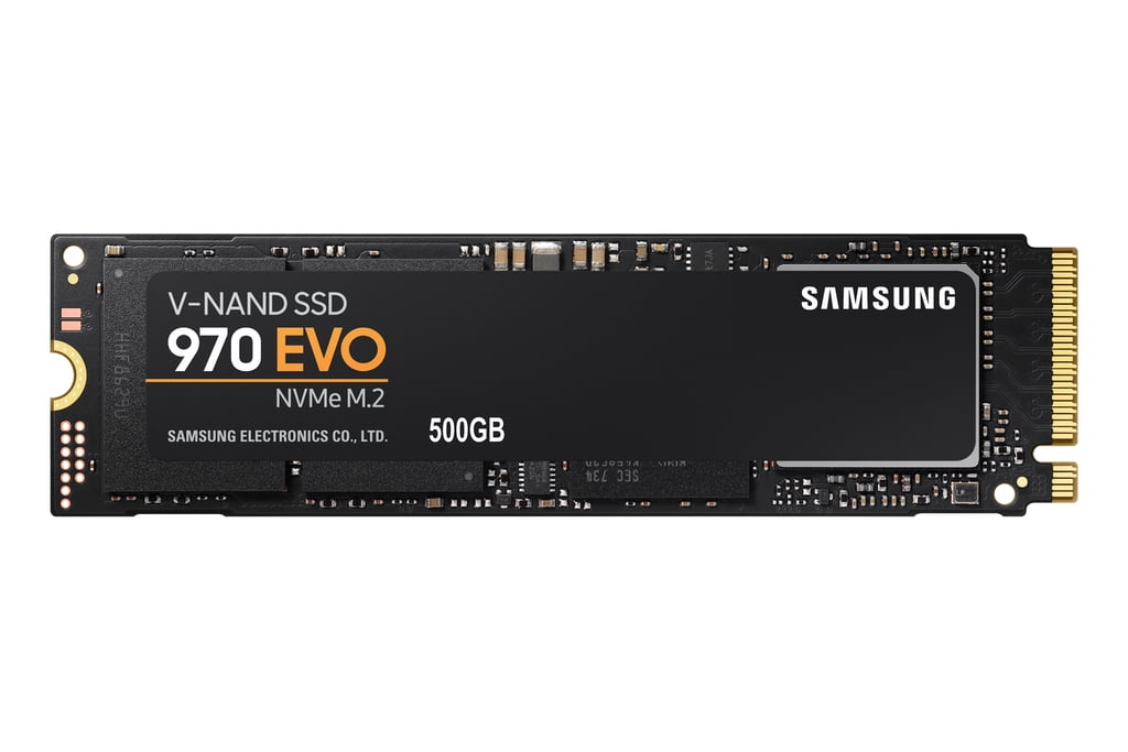 SAMSUNG 970 EVO Series - 500GB PCIe NVMe - M.2 Internal SSD - MZ-V7E500BW