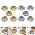thumbnail image 1 of 10 Pieces Jewelry Case Desktop Ornament Necklace Pendant Tray Durable Shell Shape Elegant Trinket Box for Engagement Makeup Table Countertop Salvador Vitrina de joyería, 1 of 10
