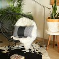 thumbnail image 3 of Classic Black Houndstooth Lumbar Throw Pillow, 3 of 5