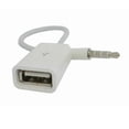thumbnail image 5 of OPOLSKI Car MP3 3.5mm Male AUX Audio Plug Jack to USB 2.0 Female Converter Cable Cord, 5 of 6
