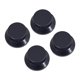 thumbnail image 1 of Perillas de control perfke de volumen para guitarra eléctrica 4 piezas negro, 1 of 9