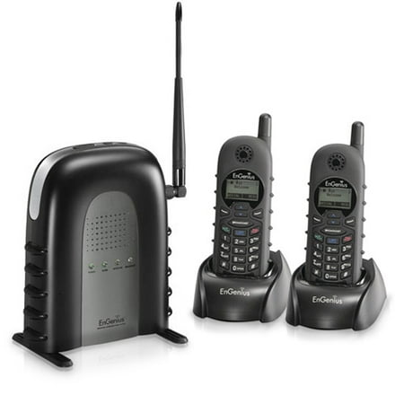 Engenius Cordless Telephone - Engenius DuraFon 1X (2 Handsets) Long Range Cordless Phone (DuraFon1X)