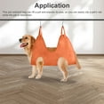 thumbnail image 4 of Methold Paño para el cuidado de mascotas, ayudante de hamaca, ganchos en forma de S, limas para Clip de uñas de animales medianos, Kit de Suministros para perros Amarillo METRO, 4 of 6