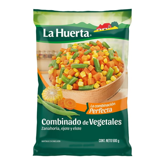 Combinado de vegetales La Huerta   congelados 500 g