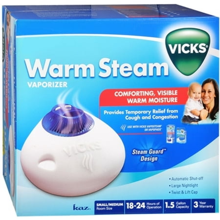 Vicks Warm Steam Vaporizer 1 Each (Pack of 2)