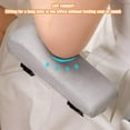 thumbnail image 4 of Comfort Office Chair Armrest Pads Memory Foam Ergonomic Arm Rest Covers for Computer Chairs, Gaming Chairs, and Arm Chairs, Breathable Cushion for Elbow & Wrist Support, 4 of 8
