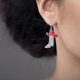 thumbnail image 4 of VERDANVERSE 1Par Pendientes De Aleación Cowboy Con Charms Western Y Rhinestone, 4 of 8