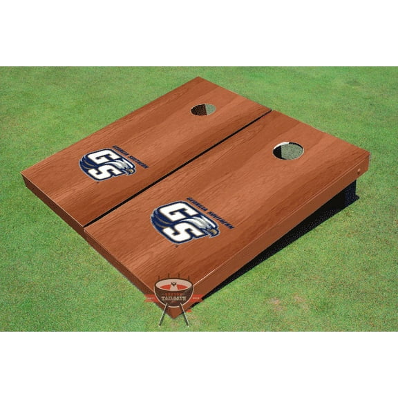 Georgia Southern University Solid Rosewood Cornhole Boards