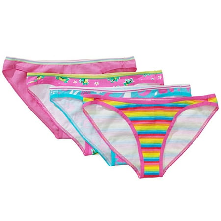 Fruit of the Loom - Girls' Assorted Bikini Panties, 4-Pack