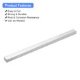 thumbnail image 4 of Uxcell Square Aluminum Flat Bar, 1/2" Thick 0.6" Width 10" Length Square Aluminum Bar For Industrial Building, 4 of 5