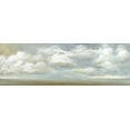 thumbnail image 2 of Nan 14x7 Gold Ornate Wood Framed with Double Matting Museum Art Print Titled - Cloudscape Vista III, 2 of 4