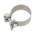 thumbnail image 3 of Universal Exhaust Band Seal Clamps Rustproof Muffler Clamp High Hardness for Downpipe Header Manifold2.5in, 3 of 15