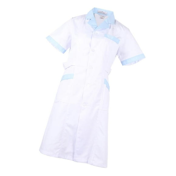 de laboratorio para mujer Chaqueta de enfermera de doctor de almacén de la de S jinwen Mujer