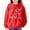 Red-2, variant on Aofany Baby Girl Sweatshirt Crew Neck Long Sleeve Pullover Tops Toddler Kids Fleece Lined Sweatshirts, 2-13T