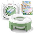 thumbnail image 1 of Orinal portátil MCGMITT para viajes de niños con bolsas de almacenamiento, color verde, 1 of 9