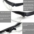Adjustable Focus Glasses Near And Far Sight, Adjustable Glasses Dial