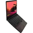 thumbnail image 5 of Lenovo Ideapad 3 15 Gaming Laptop 15.6" FHD IPS 120Hz DC dimmer Display AMD Hexa-Core Ryzen 5 5600H 16GB DDR4 512GB SSD NVIDIA GeForce GTX 1650 4GB Backlit Keyboard Nahimic Audio HDMI Win11 Black, 5 of 7