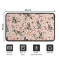 thumbnail image 5 of German Shepherd Dog and Flower Door Rugs,Washable Non Slip Door Mats Indoor,Decorative Door Mats,Entry Mat Indoor for Entrance,Bedroom,Kitchen,Bathroom,30"x17", 5 of 6