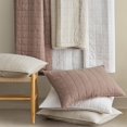thumbnail image 5 of EVERGRACE 100% Cotton Box Stitch Quilt Bedding Set Queen Size 3 Pieces, Garment-Washed Lightweight Soft Cozy Coverlet, Quilted Bedspread Sets with 2 Shams for All Season, Bright White, 5 of 9