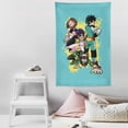 thumbnail image 5 of Anime Boku No Hero Tapestry Luxury Wall Hanging Tapestries Decoration For Living Room Bedroom Dormitory Mural Blanket Wall Art Tapestry, 5 of 8