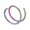 a, variant on QIQUWOHUL Stainless Nose Ring Double Ring Puncture Accessory Combination Set Nose Nail