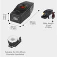thumbnail image 4 of Cargador Bicicleta Eléctrica QC3.0 28W Adaptador Carga Rápida USB Dual (manillar) Rojo, 4 of 4