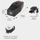 thumbnail image 2 of Adaptador de cargador rápido USB Dual QC3.0 de 28W con interruptor cargador USB para manillar de bicicleta eléctrica voltímetro LED colorido accesorios para motocicleta, 2 of 9