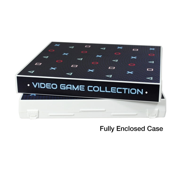 PlayStation Themed Video Game Storage Case, Holds 80 Video