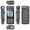 128G Card, variant on True 2K Mini Body Camera with WiFi App and Built-in Screen, Portable Wearable Camera with 180° Rotating Lens, IR Night Vision, Loop Recording, Clip-On Video Recorder for Cycling, Travel, Outdoor