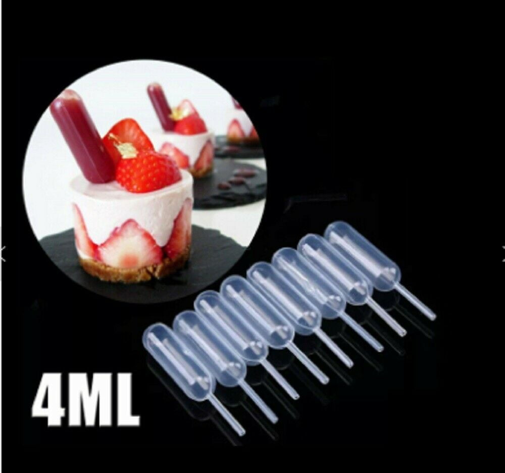 50pcs Plastic Squeeze 4ml Transfer Pipettes Disposable Pipettes Cake Decor Tools 50pcs Plastic Squeeze 4ml Transfer Pipettes Disposable Pipettes Cake Decor Tools