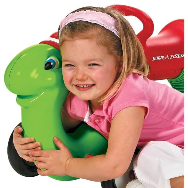 Radio Flyer Inchworm - Classic Bounce and Go Toddler Ride-On Toy