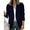Bleu Foncé, variante sur Avamo Cardigan pour Femmes Veste à Manches Longues Vestes de Bureau Blazers de Couleur Unie Blazer Ajusté Manteau de Bureau Gris Pâle 3TG