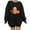 Black, variant on Patlollav Fall Winter Womens Sweatershirt,Ladies Loose Long Sleeve Casual Pullover Tops Halloween