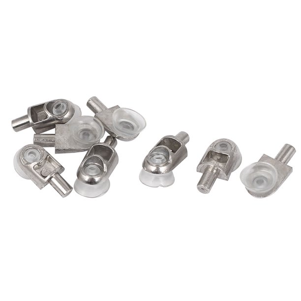 Uxcell Furniture Glass 12mm Suction Cup Shelf Support Pin