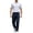 Navy, variant on JIAYUE Men's Pants Lightweight Breathable Elastic Waistband Zipper Side Pockets Adjustable Ankle Running Trousers Sportswear For Cycling Workout Outdoor Walking Wear