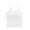 White, variant on Einccm Women's Built-in Bra Tank Top with Shaping, Slim Fit Racerback Camisole Tops, Soft Comfortable Seamless Vest for Everyday Casual Wear, Summer